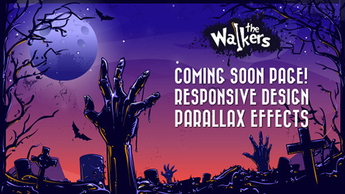 ThemeForest - The Walkers - Coming Soon Page Template - RIP