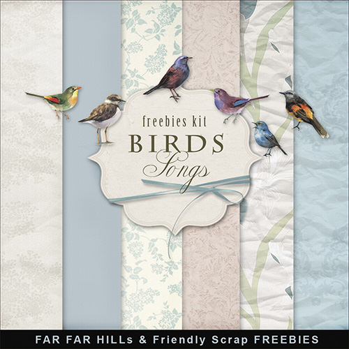 Scrap-kit - Birds Songs 2014