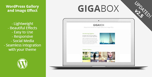 CodeCanyon - Gigabox v2.5 - Responsive WP Gallery/Image Effect