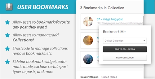 CodeCanyon - WordPress User Bookmarks v1.2 (Standalone version)
