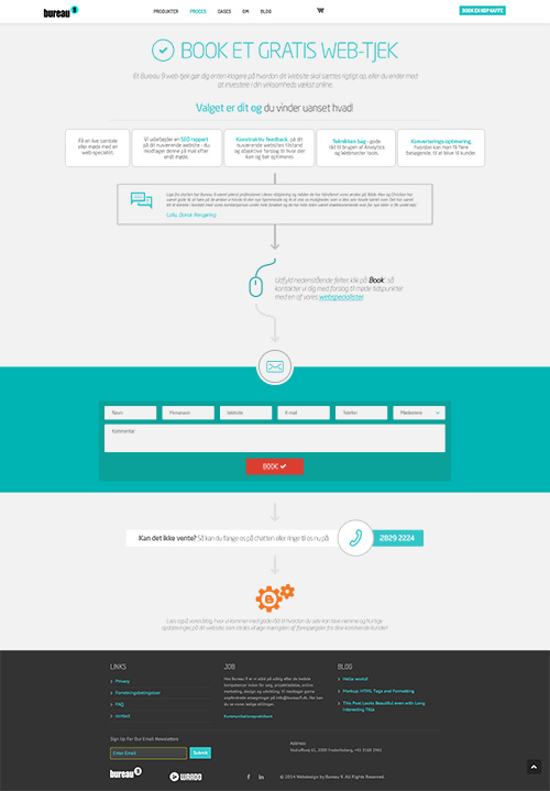 PSD Web Design - Infographics Content Subpage
