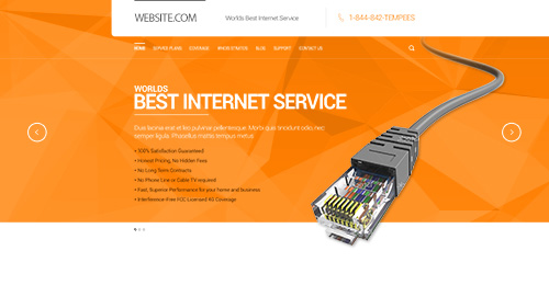 PSD Web Design - Homepage Header Slider
