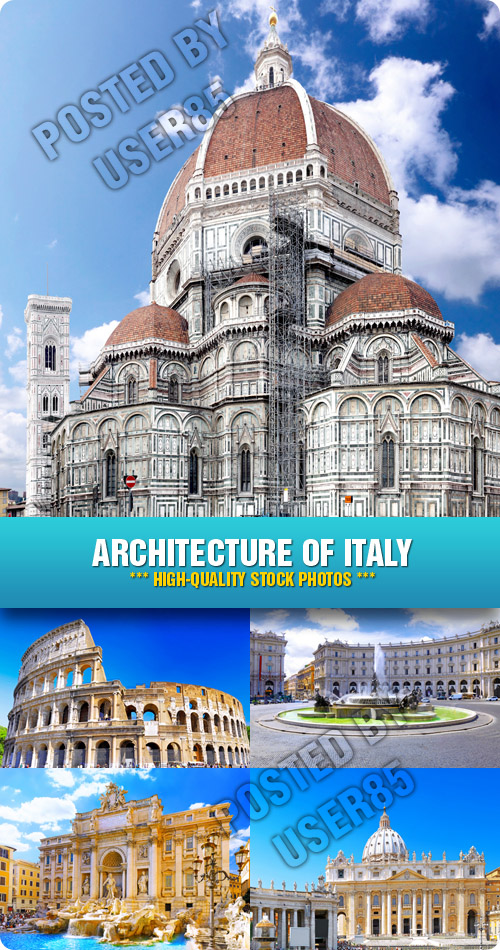 Stock Photo - Architecture of Italy