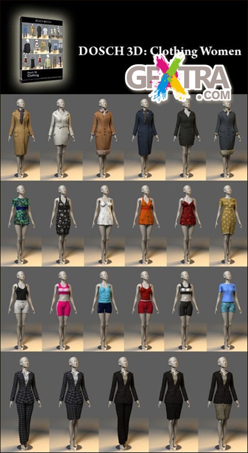 DOSCH 3D: Clothing Women by Asmodeus DOSCH 3D: Clothing Women by Asmodeus