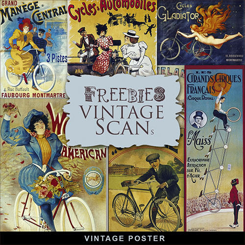 Scrap-kit - Vintage Posters 2014
