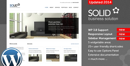 ThemeForest - Solid WP v2.0.0 - Corporate / Business WordPress Theme