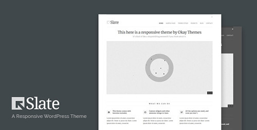 ThemeForest - Slate v3.6 - Responsive WordPress Theme