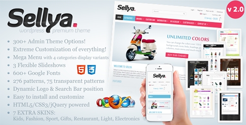 ThemeForest - Sellya v1.9 - Responsive WooCommerce Theme