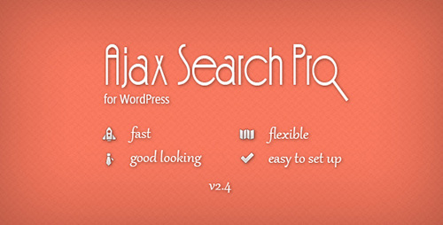 CodeCanyon - Ajax Search Pro v2.4 for WordPress