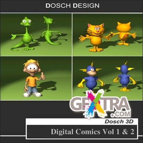 DOSCH DESIGN : Digital Comics Vol 1 & 2