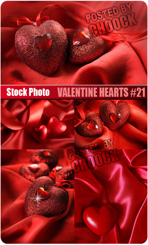 Valentine Hearts #21, 5xJPG