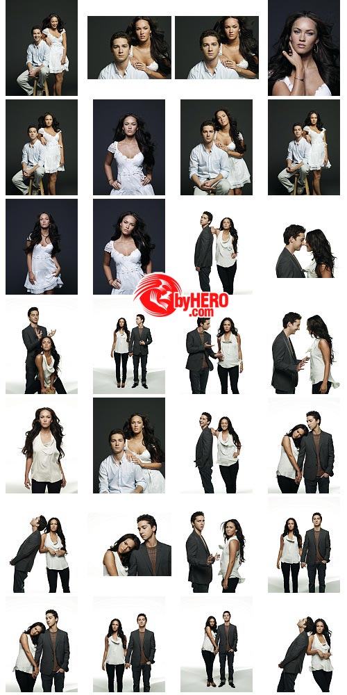 Megan Fox and Brian Bowen Smith Photoshoot for Transformers