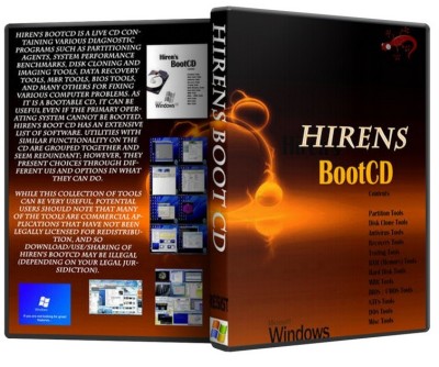 Hiren's BootCD v11.0 DLC V1.2 + Ultimate Boot CD v5.0.2 - 2 in 1