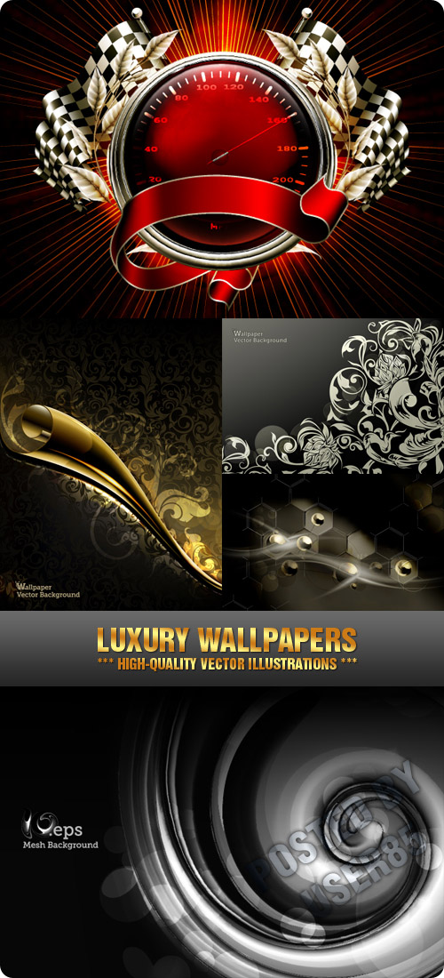 Stock Vector - Luxury Wallpapers