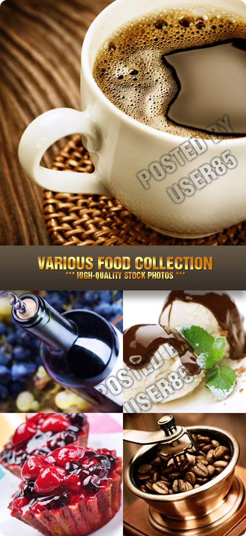 Stock Photo - Various Food Collection