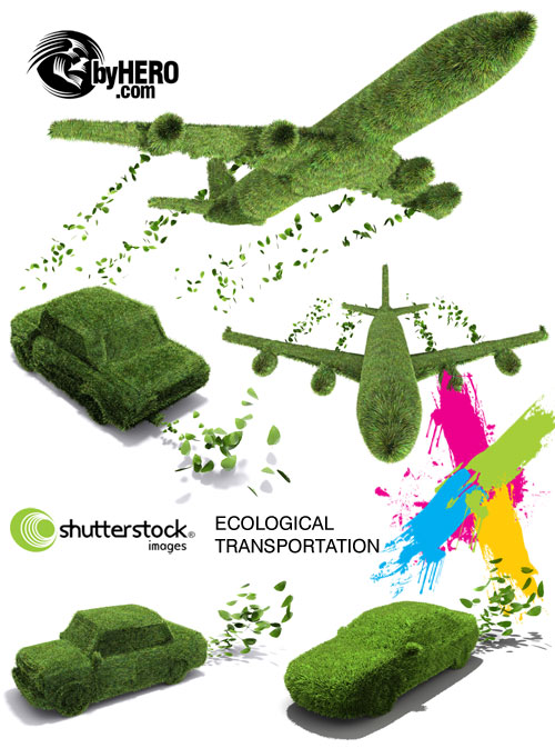 Ecological Transportation 5xJPGs - Shutterstock