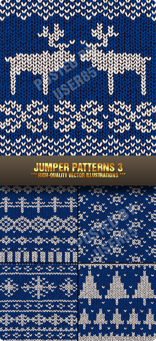 Stock Vector - Jumper Patterns 3