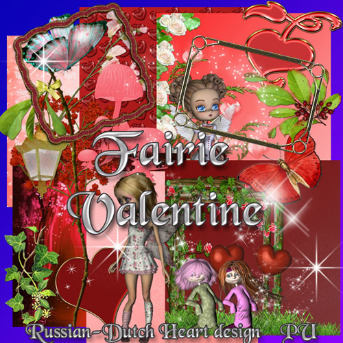 Scrap-kit - Fairytale Valentine