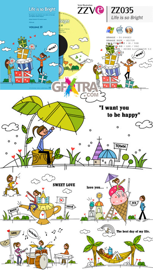 ZZVe 035 Life is so Bright