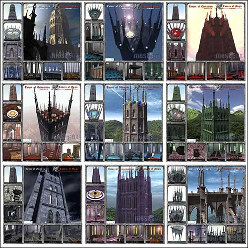 Towers Of Magic Volume One / Complete / Plus Bonus