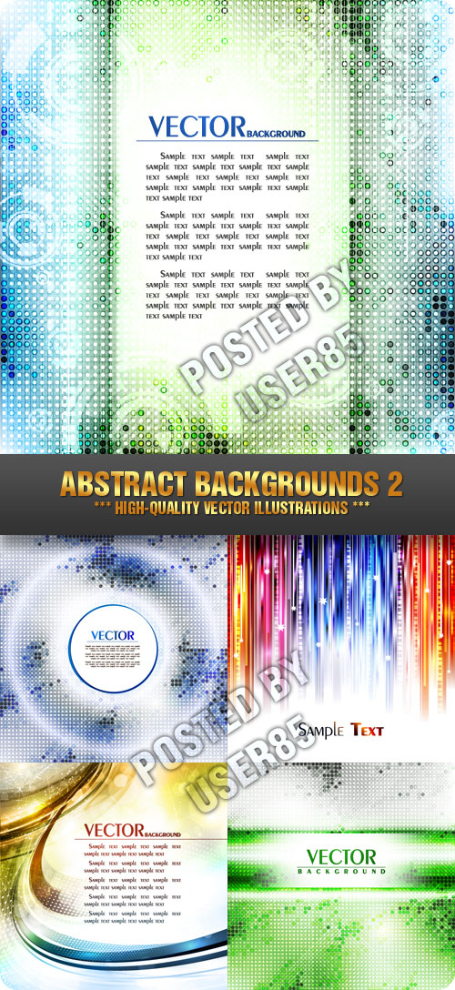 Stock Vector - Abstract Backgrounds 2