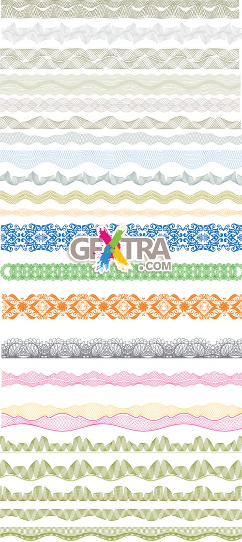 Security Design Sheets and Elements 42xEPS - Vector SS