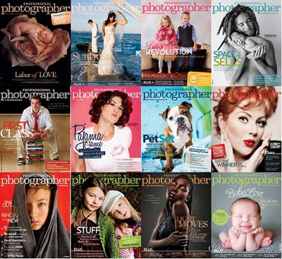 Professional Photographer Magazine (US) 2008 - 2010 Full Collection