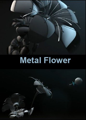 3D Video Tutorial - How to create Metal Flowers?