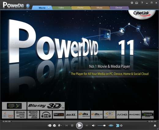 CyberLink PowerDVD v11.0 Ultra Multilingual