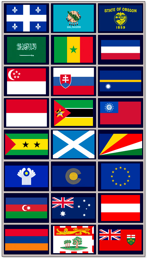 Flags - PSD