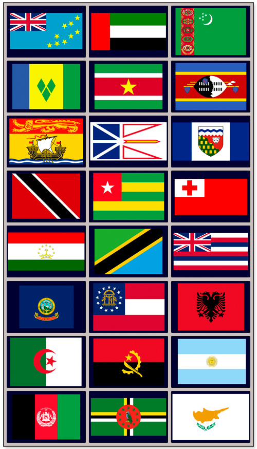 Flags - PSD