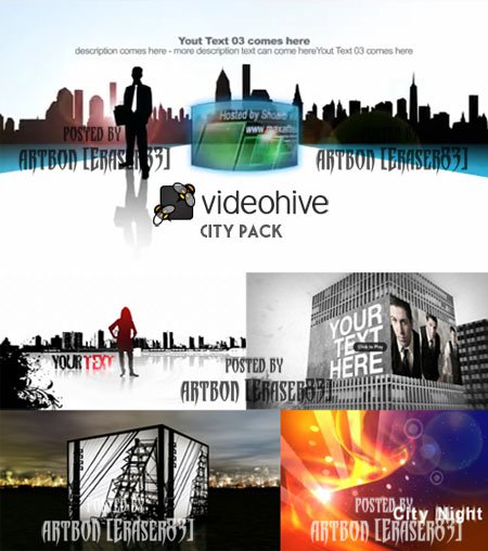 Videohive Projects Pack - City Pack