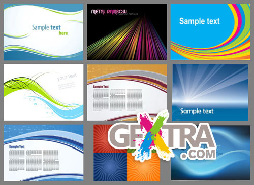 Abstract Backgrounds II, 64xEPS Abstract Backgrounds II, 64xEPS