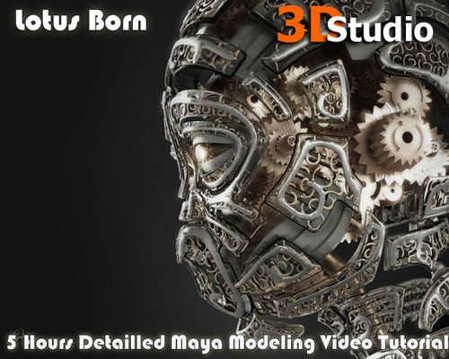 5 hours Maya Video Tutorial : Lotus Born