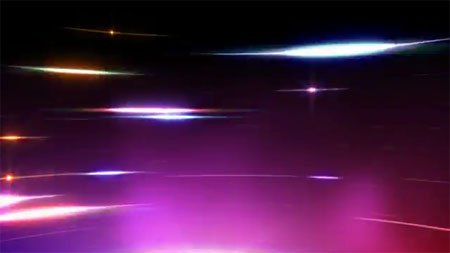 Fast Curved Multicolor Streak Lights (HD) - Footage for After Effects (Videohive)