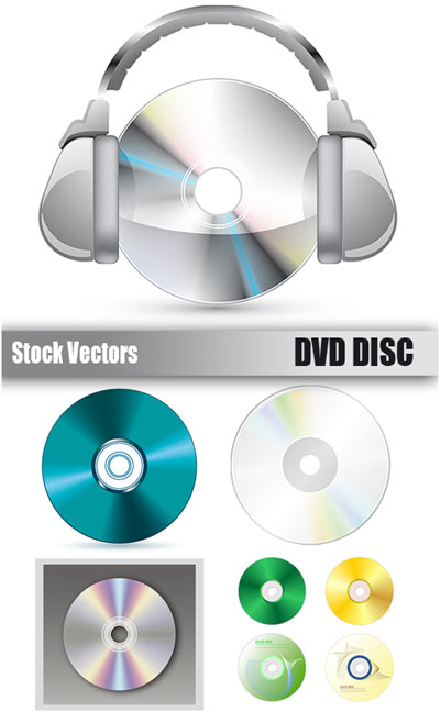 Stock Vectors - DVD Disc